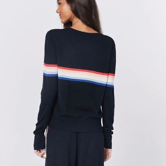 Madeleine Thompson X Spiritual Gangster striped sweater size Small - Picture 2 of 9